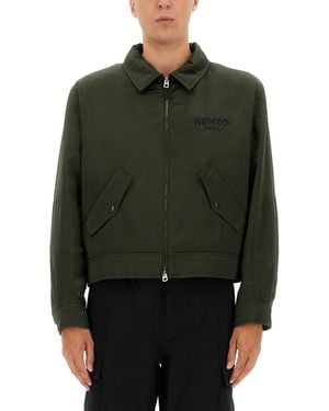 KENZO "boke Flower" Padded Jacket - Green