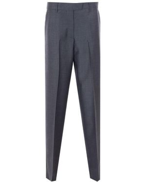 Miu Miu Logo Pants - Blue