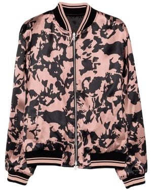 Dries Van Noten Volker Reversible Bomber Jacket - Multicolor