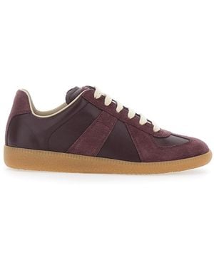 Maison Margiela Low Top Sneakers - Purple
