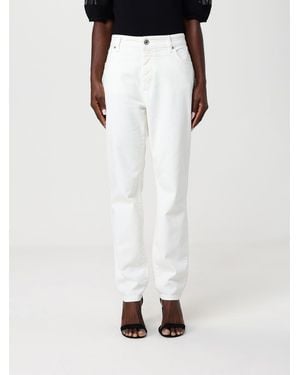 Weekend by Maxmara 5-Pocket Straight Jeans - White