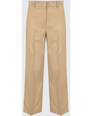 Weekend by Maxmara Crop Pants - Natural