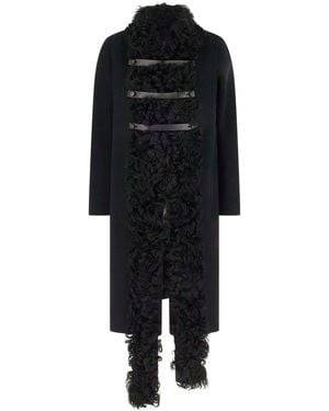 Fendi Clothing Coats - Black