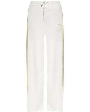CASABLANCA Drawstring-Fastening Track Pants - White