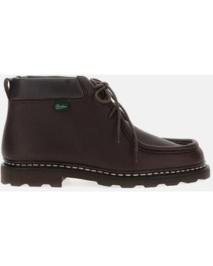Paraboot Milly Lisse Ankle Boots - White