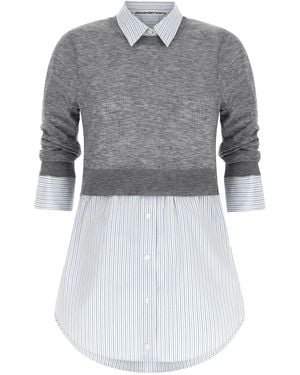 Alexander Wang Knitted Shirt - Gray