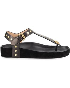 Isabel Marant Enore Sandals - Black