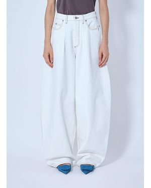 Jacquemus Le De-Nîmes Ovalo Jeans - Blue