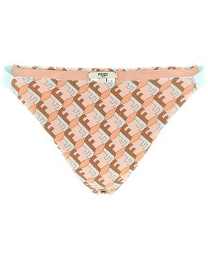 Fendi 'Ff Waves' Bikini Briefs - White