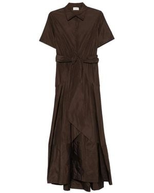 P.A.R.O.S.H. P.A.R.O..H. Dress - Brown