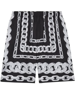 Versace Silk Shorts - Black