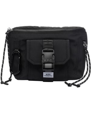 A.P.C. Trek Bum Bag - Black