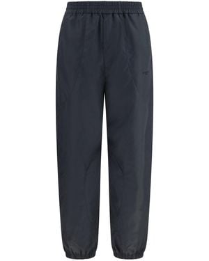 Givenchy Couture Seam Jogging Pants - Blue
