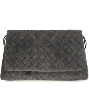 Bottega Veneta Giorno Shoulder Bag - Gray