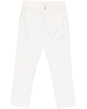 Brunello Cucinelli Dyed Pants - White