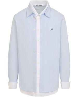 Acne Studios Acne Studio Cotton Shirt - Blue
