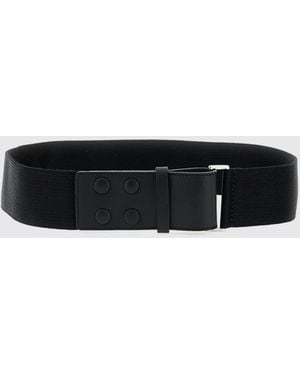 Max Mara Stretch Viscose Belt - White