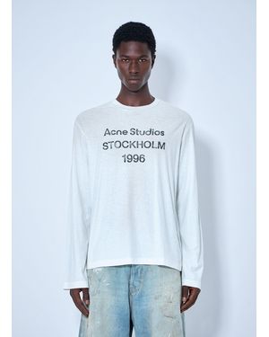 Acne Studios 1996 Logo T-Shirt - White