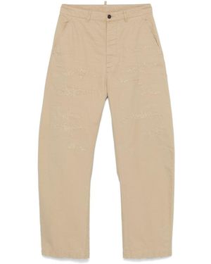 DSquared² Ripped Chino Pants - Natural