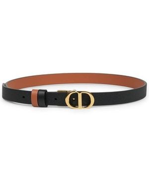 Dior Dior Cintura Reversibile "30 Montaigne" - Brown