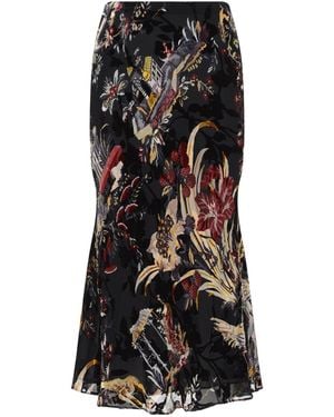 Etro Midi Skirt - Black