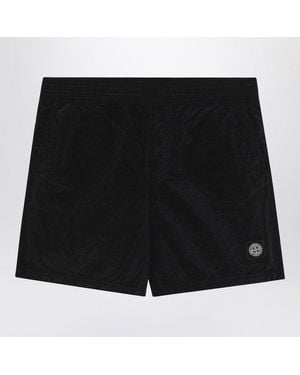 Stone Island Nylon Swimsuit - Black