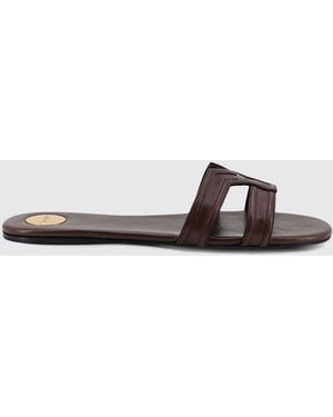 Saint Laurent Heeled Sandal - White