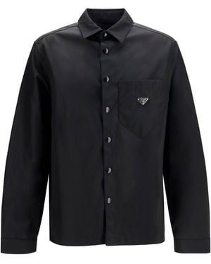 Prada Re-Nylon Shirt - Blue
