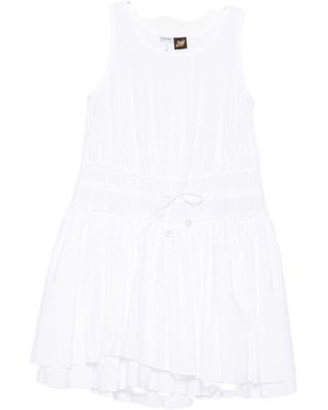 Loewe Cotton Short Dress - White