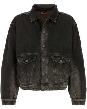 DIESEL Modern Statement Jacket - Black