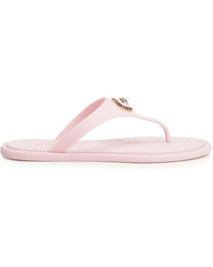 Versace Rubber Slides - Pink
