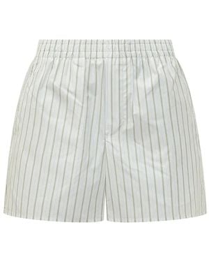 Ami Paris Elasticated Shorts - White