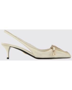 Prada High Heel Shoes - Natural