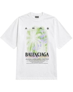Balenciaga T-Shirts & Vests - White