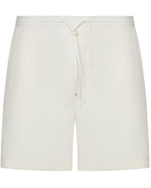 Loewe X Paula's Ibiza Fluid Lyocell Shorts - White
