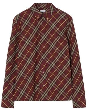 Burberry Shirts - Brown
