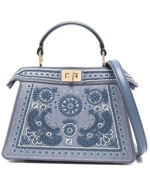 Fendi Tote Bags - Blue