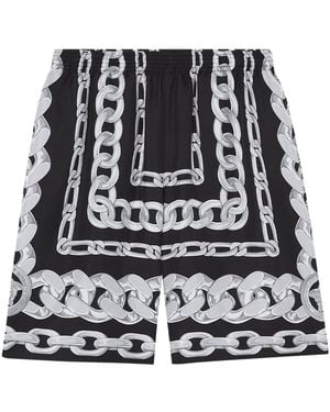 Versace Silk Shorts - Black