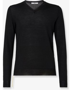 Fendi Virgin Wool Sweater - Black
