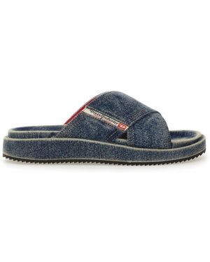 DIESEL Slide Sandal "Cris Cros" - Blue