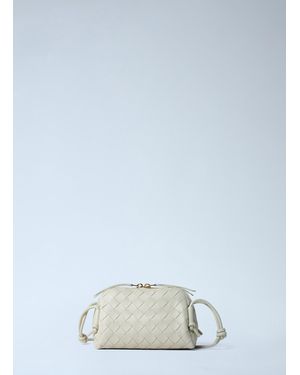 Bottega Veneta Concert Pouch Crossbody Bag - Blue
