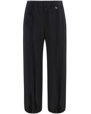 Burberry Wool Oves Aries Sweatpants (Workout Pants) - Black