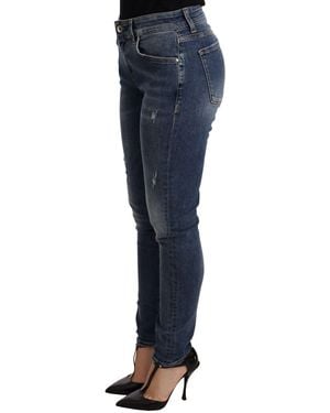 Dolce & Gabbana Dolce Gabbana Blue Wash Skinny Denim Cotton Stretch Jeans