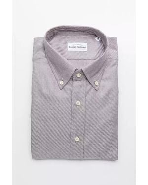 Robert Friedman Cotton Shirt - Gray