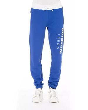 Baldinini Cotton Sport Pant - Blue