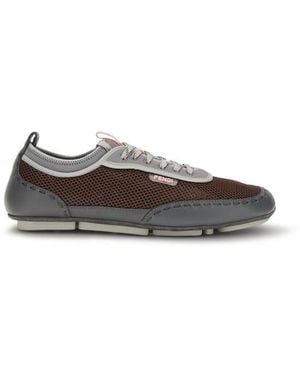 Fendi Calf Leather Bos Taurus Athletic Sneakers - Multicolor