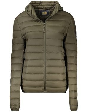 Roberto Cavalli Verde Polyester Jacket - Green