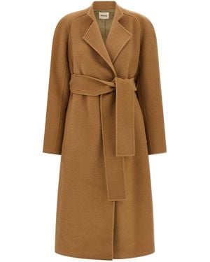 KHAITE 'Deena' Coat - Natural