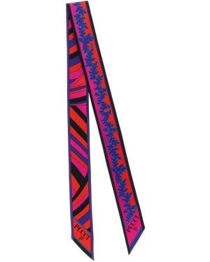 PUCCI Silk Foulard - Red