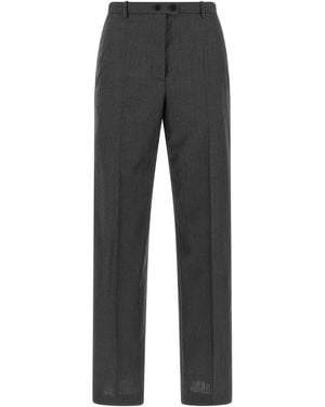Jil Sander Wool Dress Pants - Gray